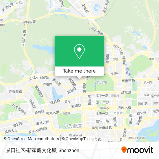 景田社区-新家庭文化屋 map
