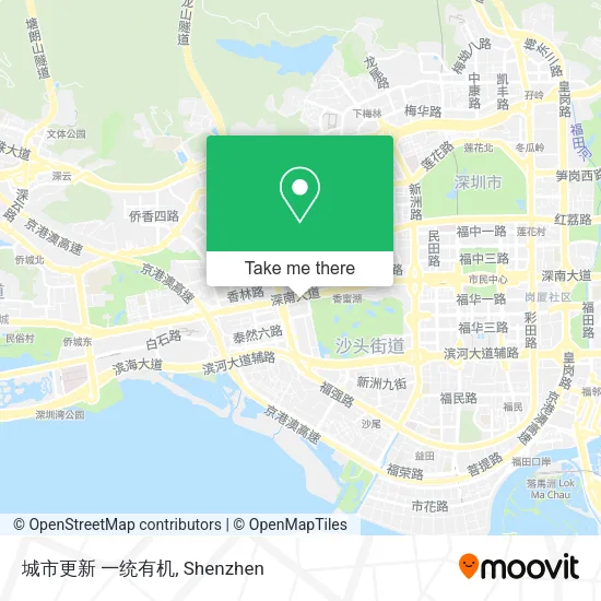 城市更新 一统有机 map