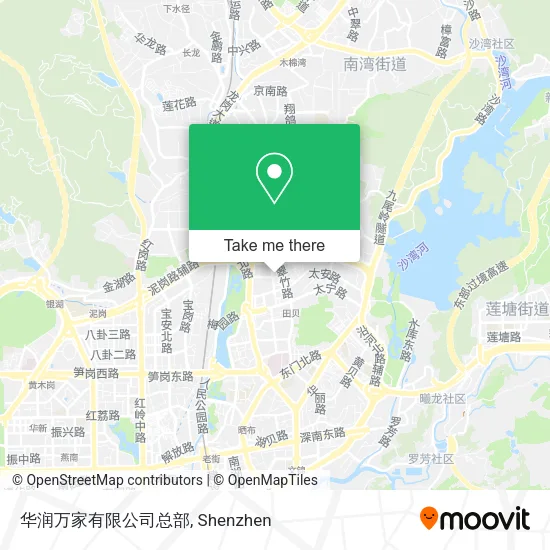 华润万家有限公司总部 map