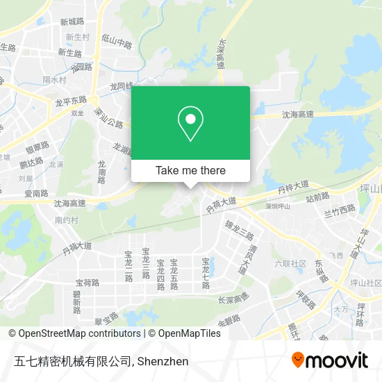 五七精密机械有限公司 map