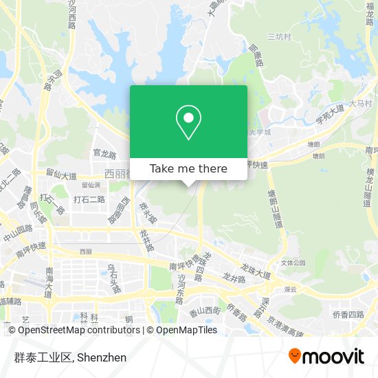 群泰工业区 map