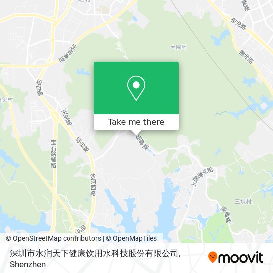 深圳市水润天下健康饮用水科技股份有限公司 map
