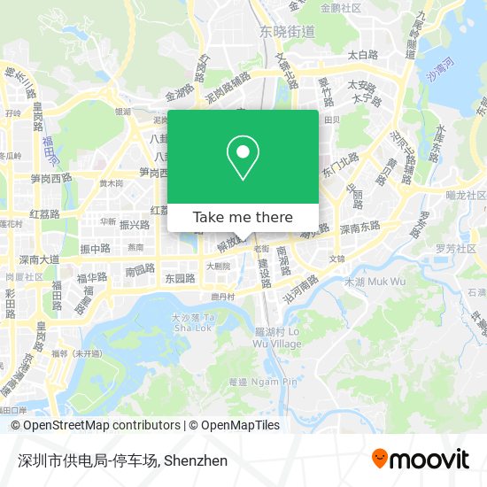 深圳市供电局-停车场 map