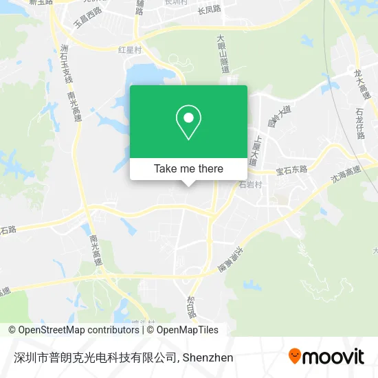 深圳市普朗克光电科技有限公司 map