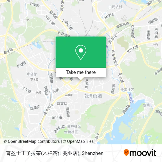 普盈士王子拉茶(木棉湾佳兆业店) map