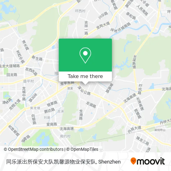 同乐派出所保安大队凯馨源物业保安队 map