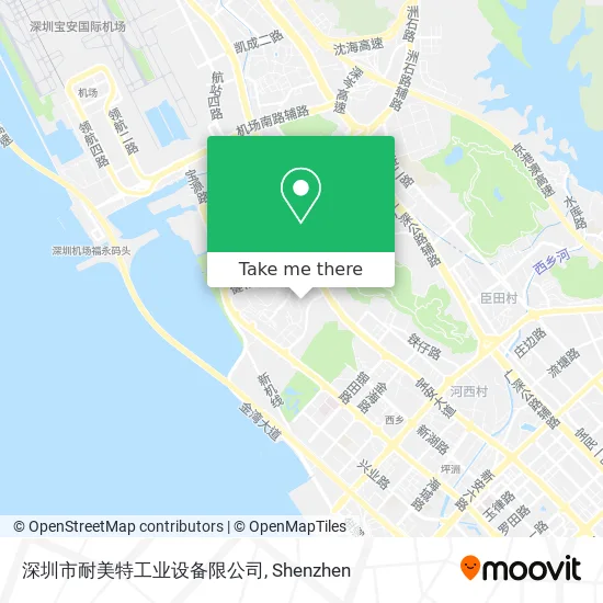 深圳市耐美特工业设备限公司 map