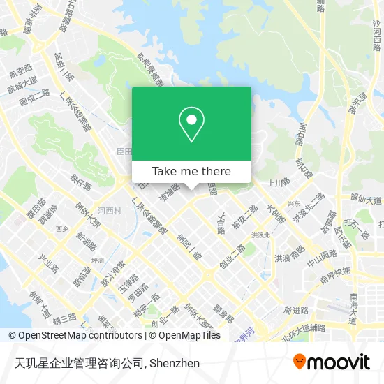 天玑星企业管理咨询公司 map