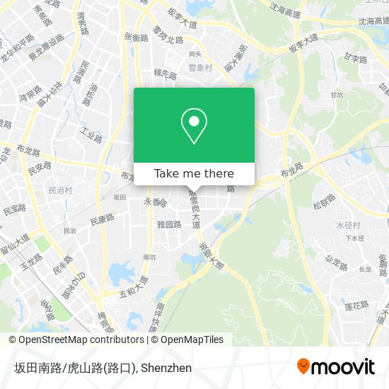 坂田南路/虎山路(路口) map