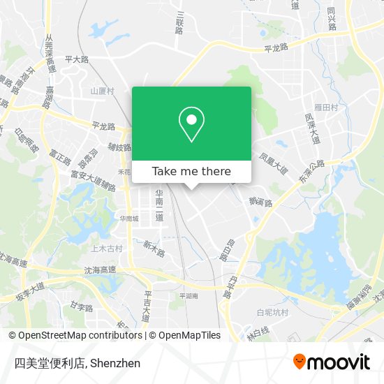 四美堂便利店 map