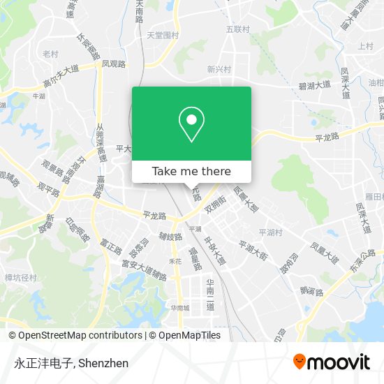 永正沣电子 map