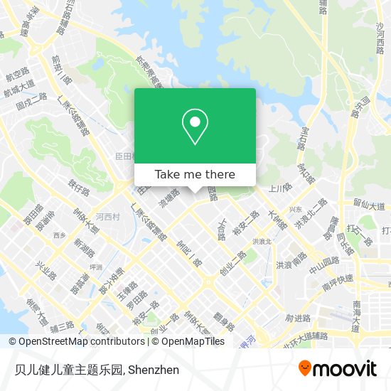 贝儿健儿童主题乐园 map