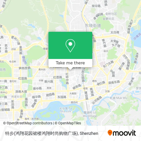 特步(鸿翔花园裙楼鸿翔时尚购物广场) map