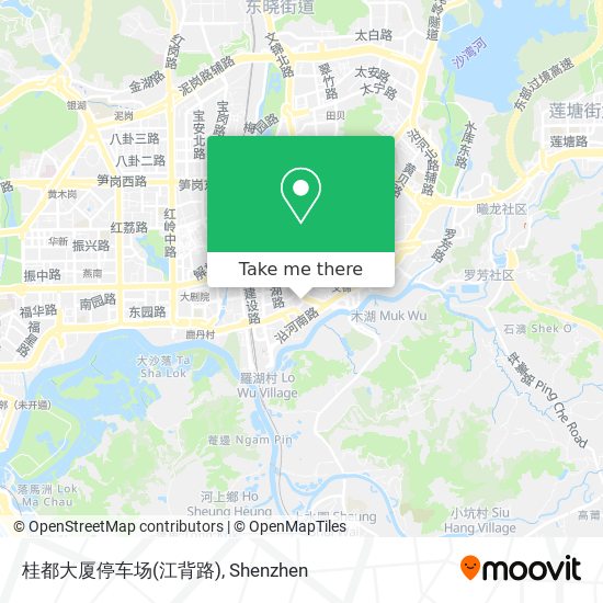 桂都大厦停车场(江背路) map