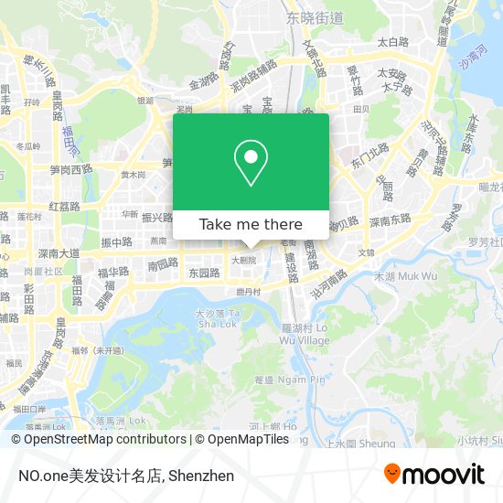 NO.one美发设计名店 map