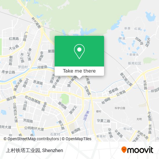 上村铁塔工业园 map