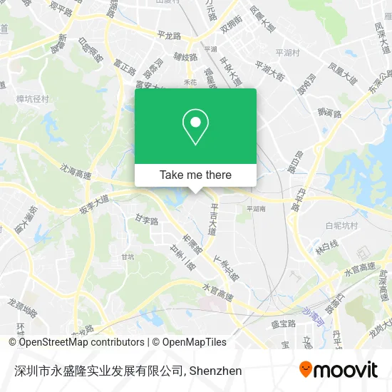 深圳市永盛隆实业发展有限公司 map