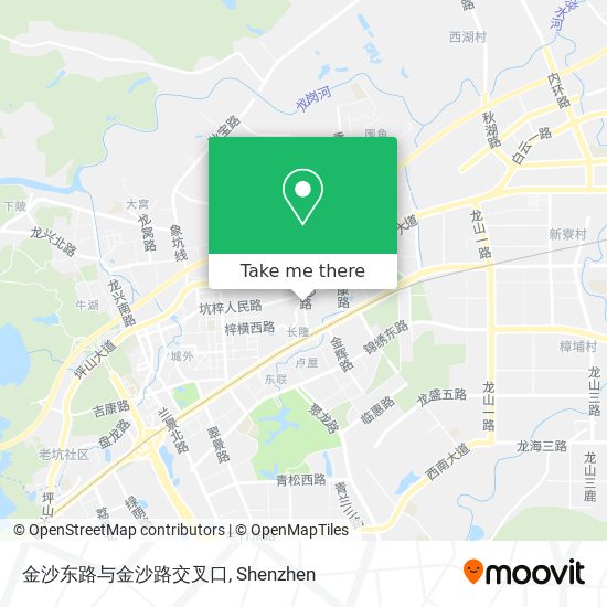 金沙东路与金沙路交叉口 map
