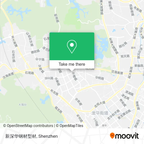 新深华钢材型材 map