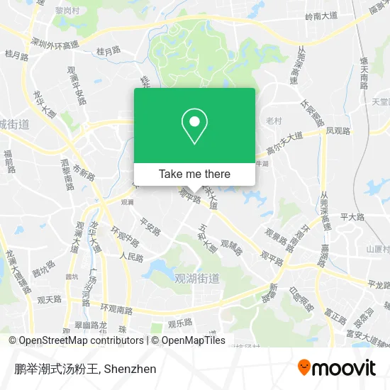 鹏举潮式汤粉王 map