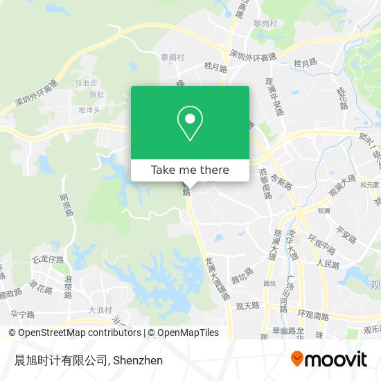 晨旭时计有限公司 map