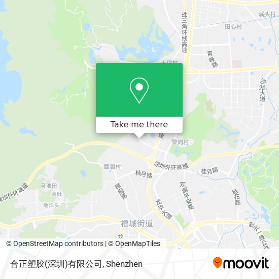 合正塑胶(深圳)有限公司 map