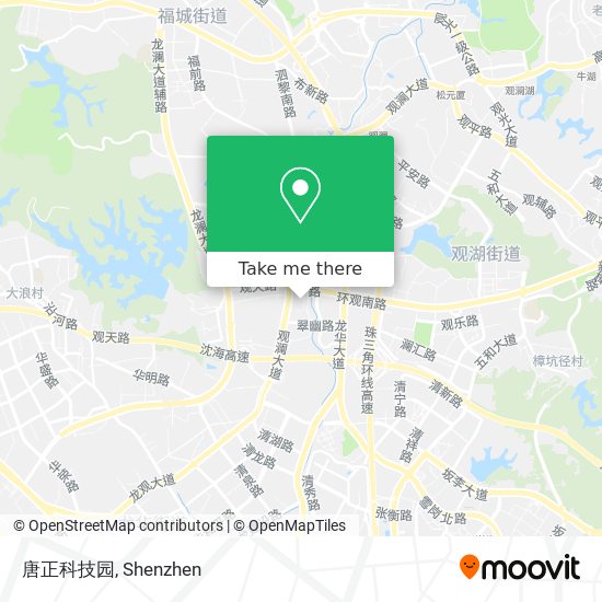 唐正科技园 map