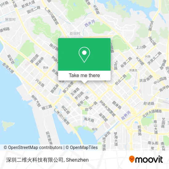 深圳二维火科技有限公司 map