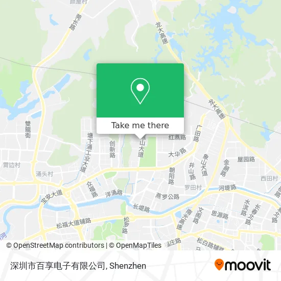 深圳市百享电子有限公司 map