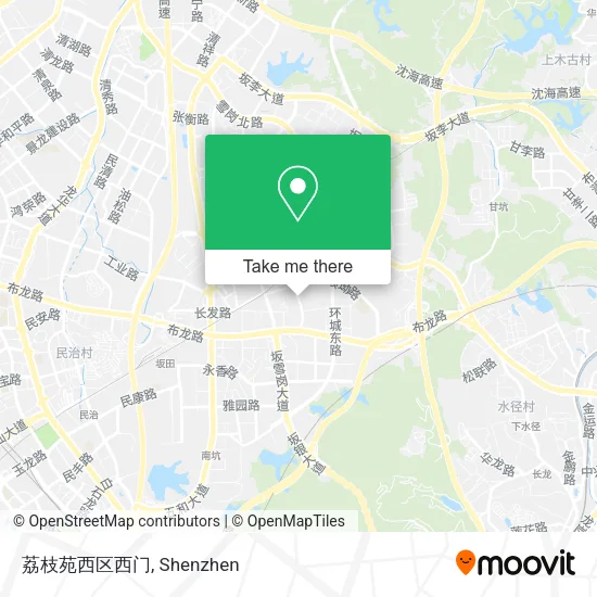 荔枝苑西区西门 map