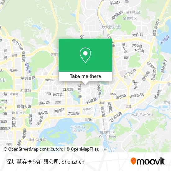 深圳慧存仓储有限公司 map