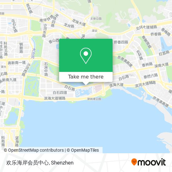 欢乐海岸会员中心 map
