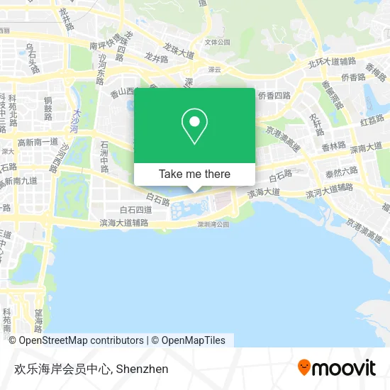 欢乐海岸会员中心 map