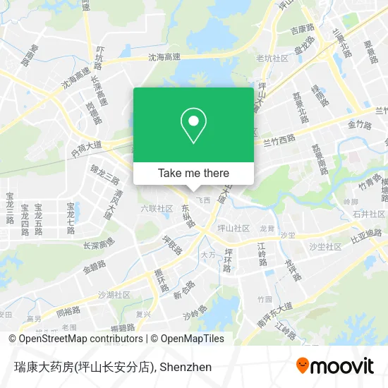 瑞康大药房(坪山长安分店) map