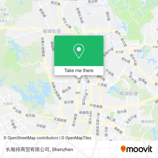 长顺得商贸有限公司 map