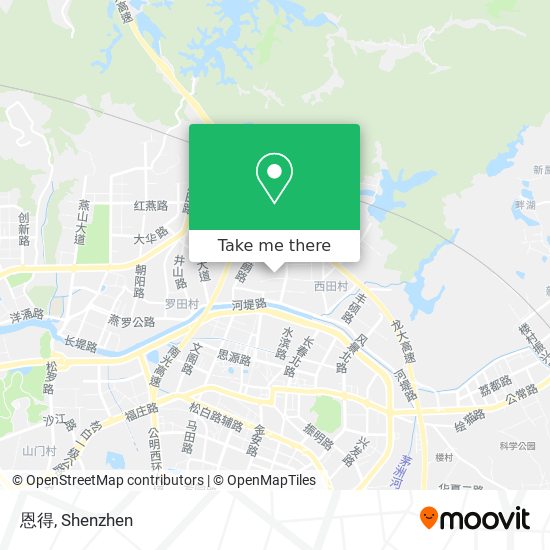 恩得 map