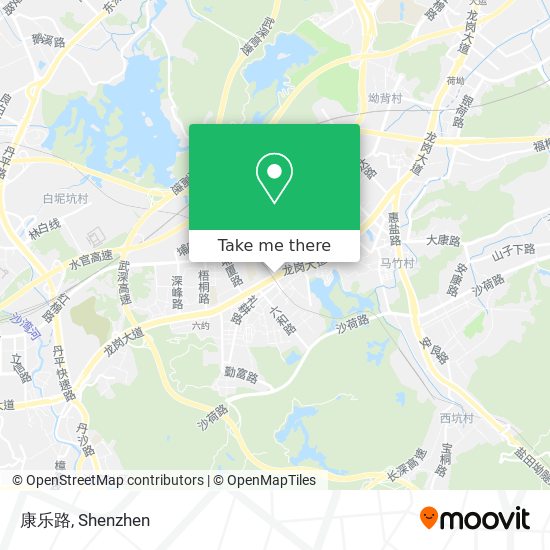 康乐路 map