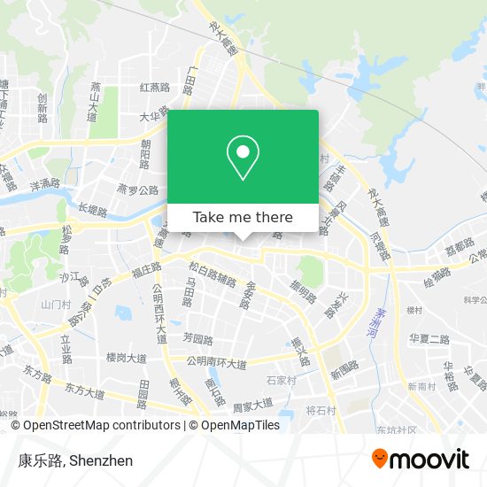 康乐路 map