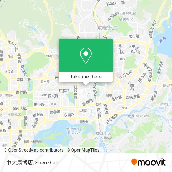 中大康博店 map