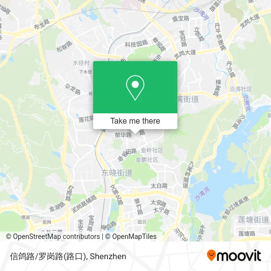 信鸽路/罗岗路(路口) map