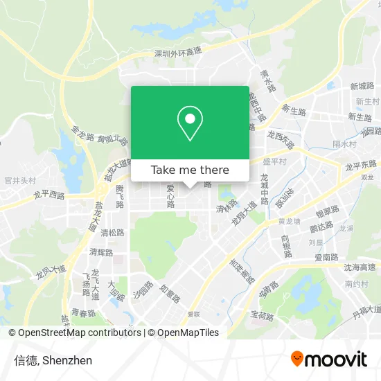 信德 map