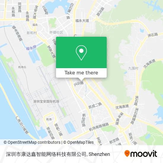 深圳市康达鑫智能网络科技有限公司 map