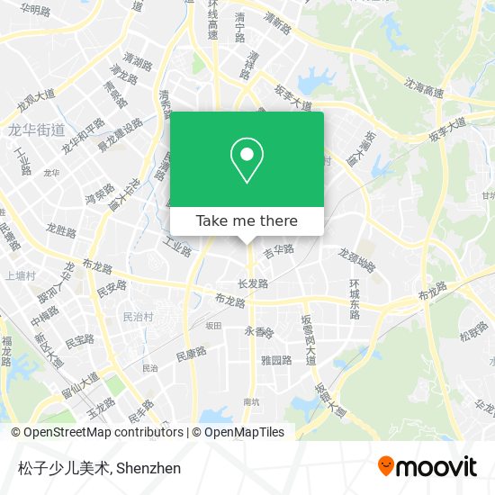 松子少儿美术 map