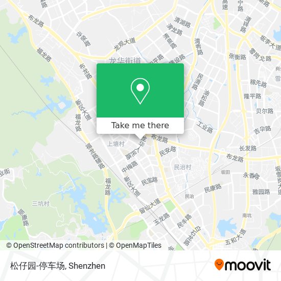 松仔园-停车场 map