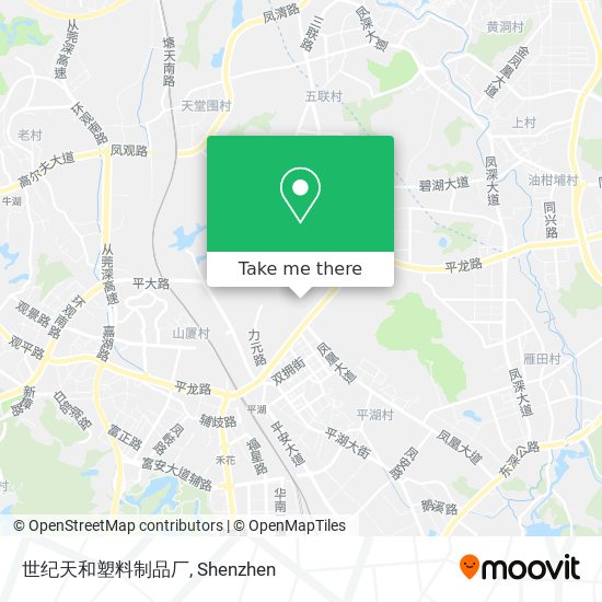 世纪天和塑料制品厂 map