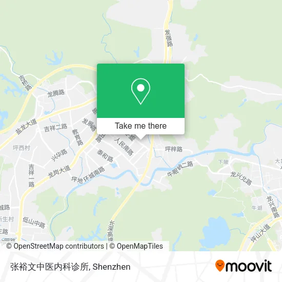 张裕文中医内科诊所 map