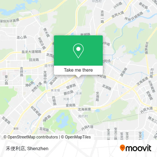 禾便利店 map