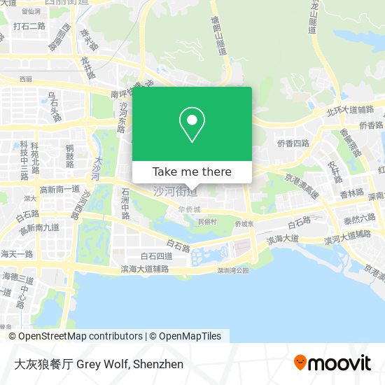 大灰狼餐厅 Grey Wolf map