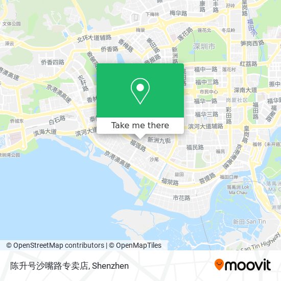 陈升号沙嘴路专卖店 map
