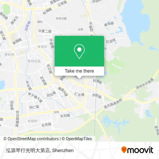 泓源琴行光明大第店 map
